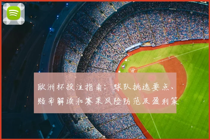 欧洲杯投注指南：球队挑选要点、赔率解读和赛果风险防范及盈利策略
